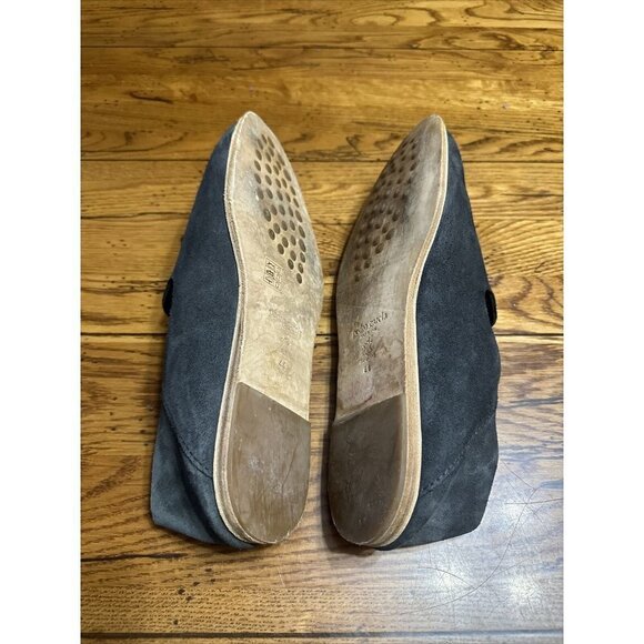 Pedro Garcia Black Loafers with Leather Sole Size 44/11 - Picture 4 of 8